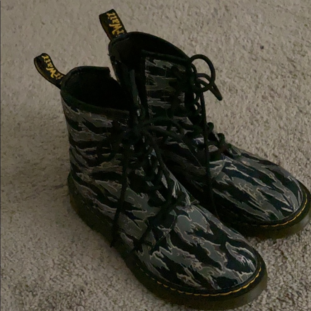 Doc Marten Camo Boots